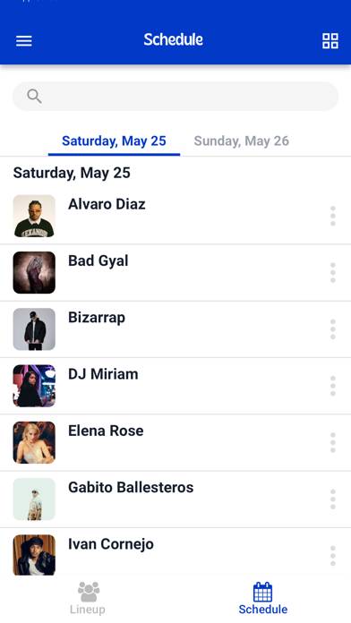 Sueños Music Festival App screenshot #4