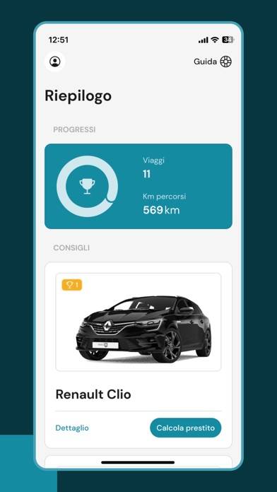 EMove Schermata dell'app