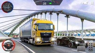 Euro Truck Simulator Games 3D Spiel-Screenshot