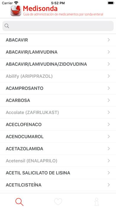Medisonda GuÍa App screenshot #2