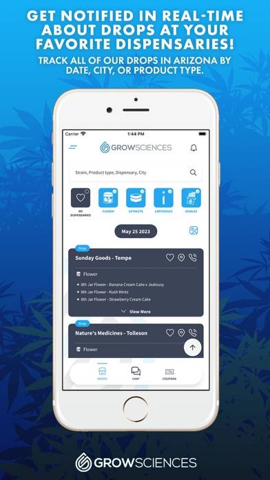 Grow Sciences: Find our weed. App screenshot #1