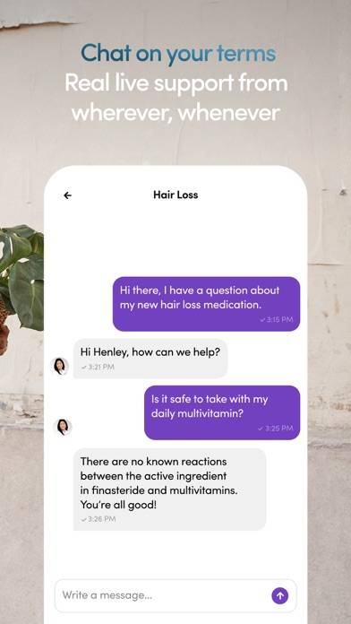 Hers: Women’s Healthcare App screenshot