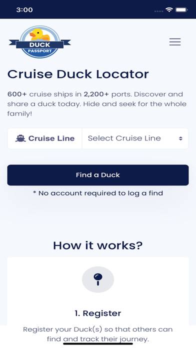 Duck Passport™ screenshot