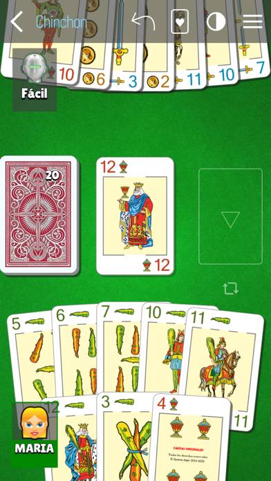 Chinchon cards Captura de pantalla de la aplicación #2