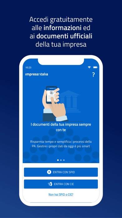 Impresa italia Schermata dell'app #2