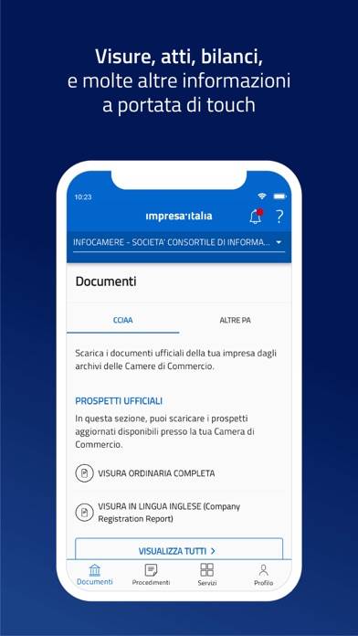 Impresa italia Schermata dell'app #3