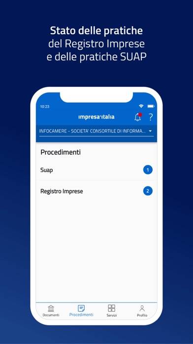 Impresa italia Schermata dell'app #4