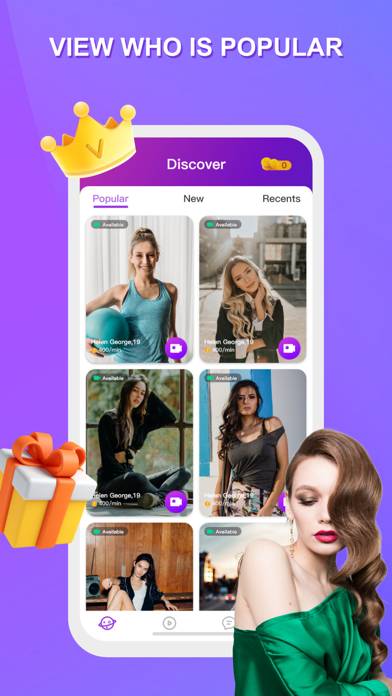 Biu:Live video chat App-Screenshot #1