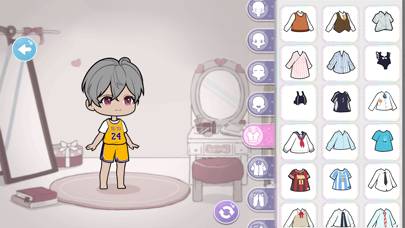 YOYO Doll School Life Dress Up App screenshot #3