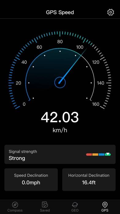 Compass & Altimeter App screenshot