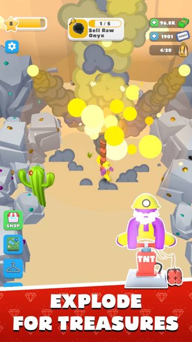 Miner Tycoon : Big Dynamite Captura de pantalla de la aplicación #1