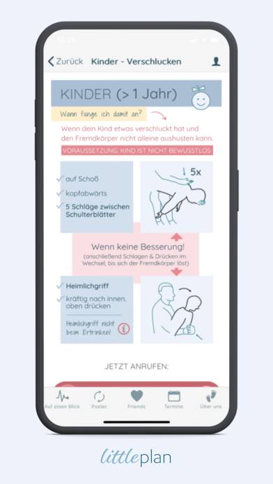 Erste Hilfe Babys & Kinder App-Screenshot