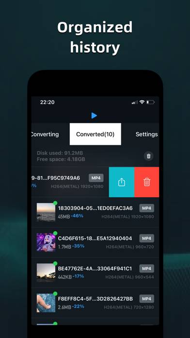 Video Converter Pro: Mov, MP3 App screenshot #6