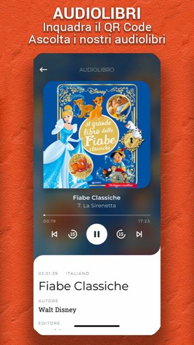 Giunti Audiolibri Schermata dell'app