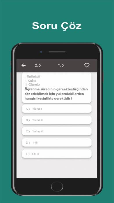 Uzman Öğretmenlik Sınavı App screenshot