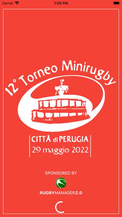 Torneo Minirugby Perugia Schermata dell'app #1
