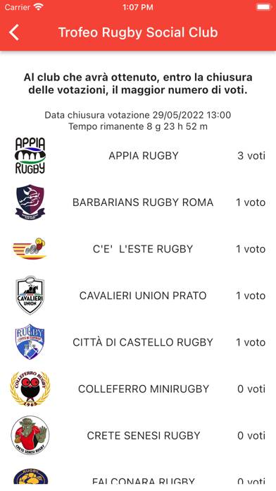 Torneo Minirugby Perugia App screenshot #6