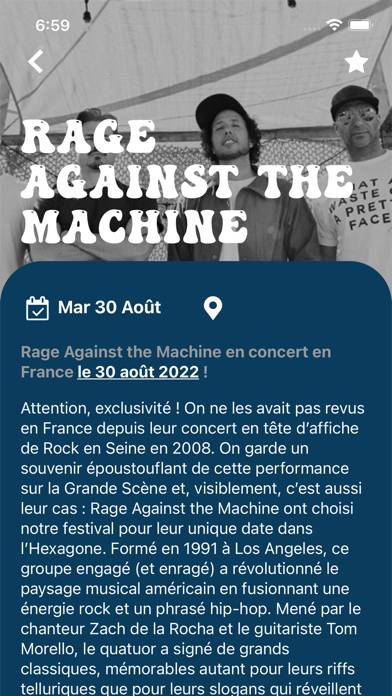 Festival Rock en Seine 2023 App screenshot #3