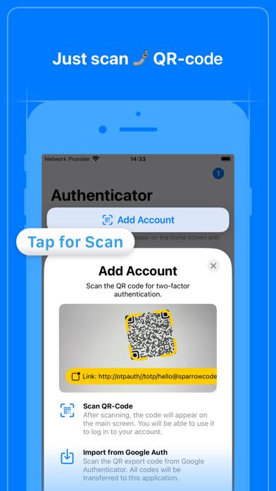 TOTP Authenticator 2FA App screenshot #2