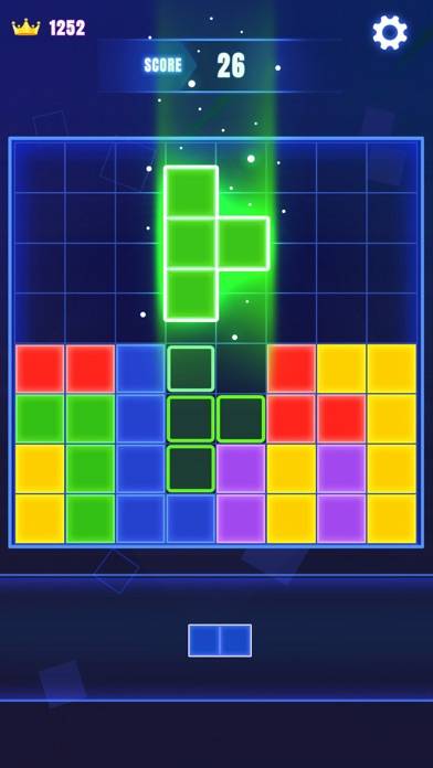 Block Puzzle-Glow Puzzle Games App skärmdump #3