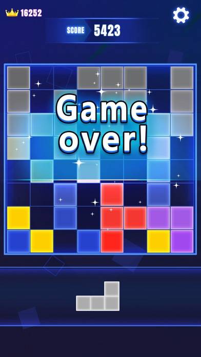 Block Puzzle-Glow Puzzle Games Captura de pantalla de la aplicación #5