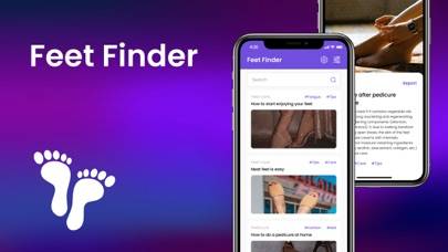 Feet Finder plus plus App screenshot #1