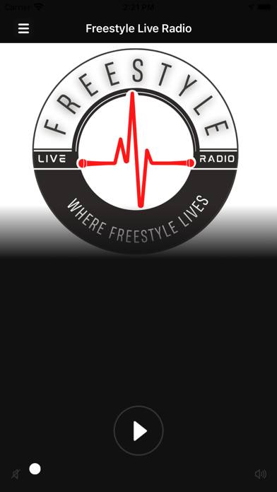 Freestyle Live Radio App screenshot