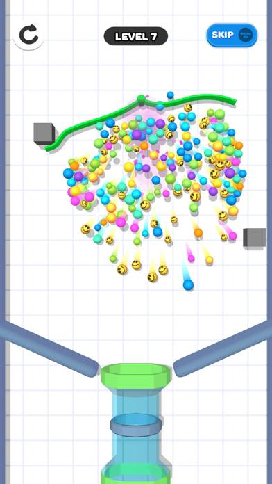 Rope And Balls Captura de pantalla de la aplicación #4