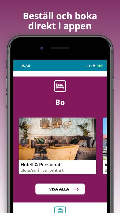 Deztinations App skärmdump