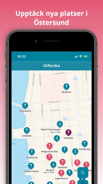 Deztinations App skärmdump