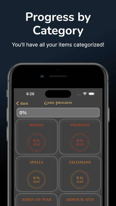 Game Progress immagine dello schermo