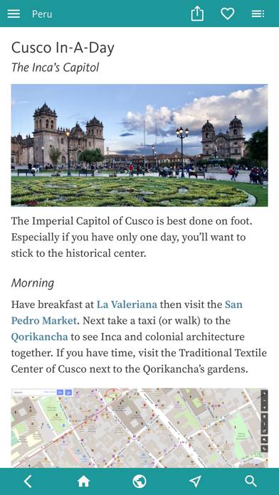 Peru’s Best: Travel Guide App screenshot #3