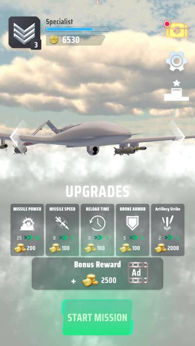 Drone Strike Military War 3D App preview #3