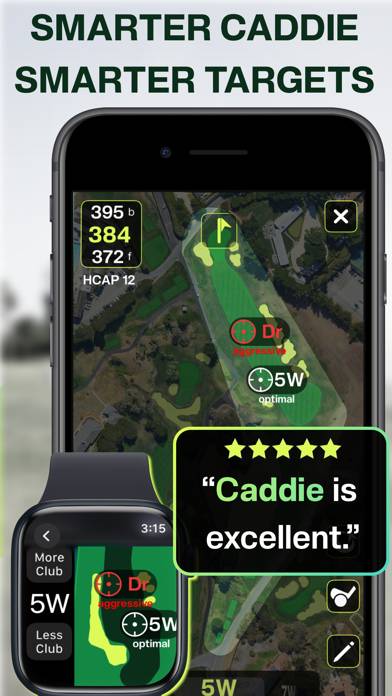 Tangent Golf: GPS Smart Caddie App skärmdump