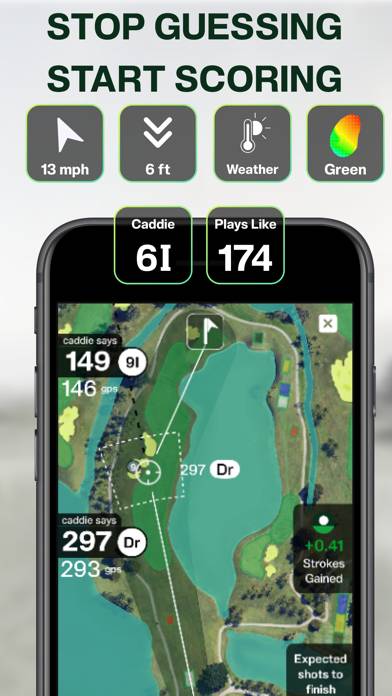 Tangent Golf: GPS Smart Caddie skärmdump