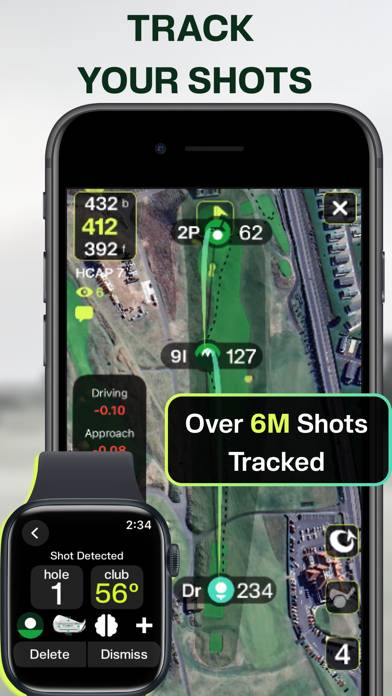 Tangent Golf: GPS Smart Caddie App skärmdump