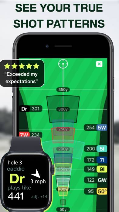 Tangent Golf: GPS Smart Caddie App skärmdump