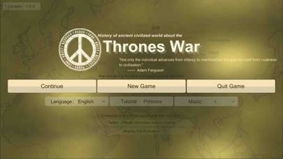 Thrones War App screenshot #2
