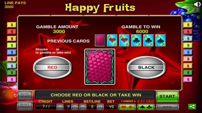 Happy Fruits Slot Bildschirmfoto