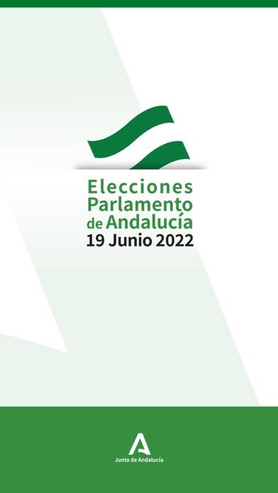 19J Elecciones Andalucía 2022 App screenshot #1
