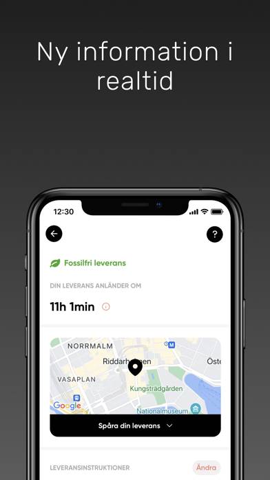 Airmee App skärmdump #3