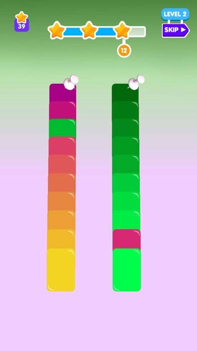 Color Sort Stack Schermata dell'app #1