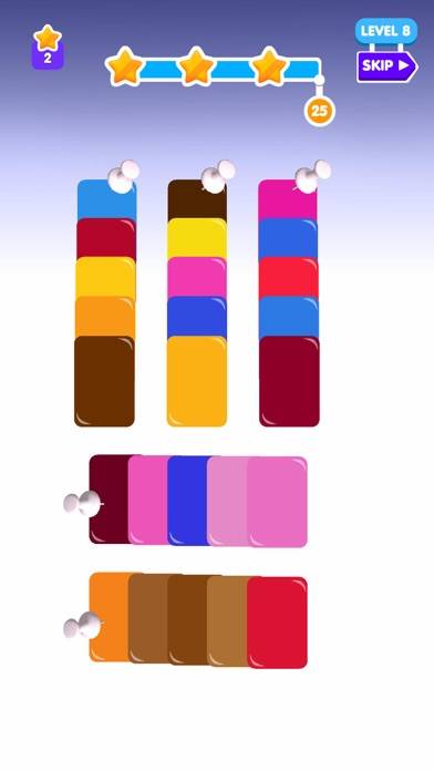 Color Sort Stack Schermata dell'app #2