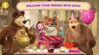Masha and the Bear: My Friends App screenshot #6