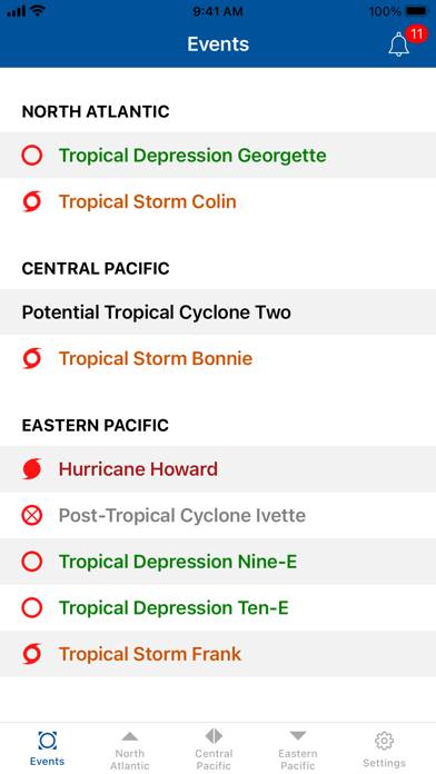 NOAA Center Hurricane App screenshot #3