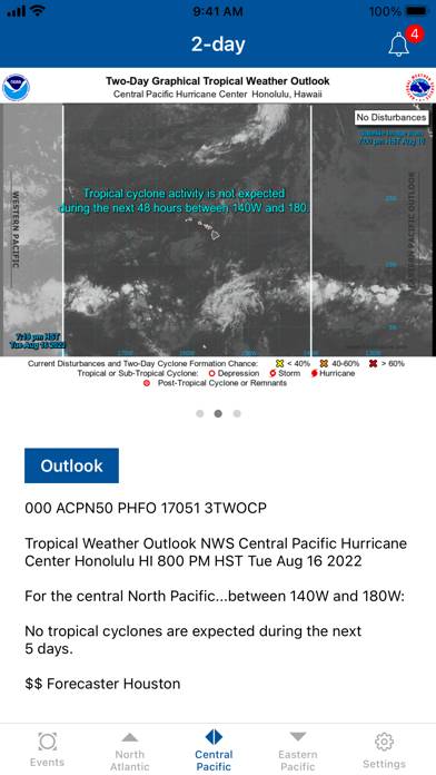 NOAA Center Hurricane App screenshot #4