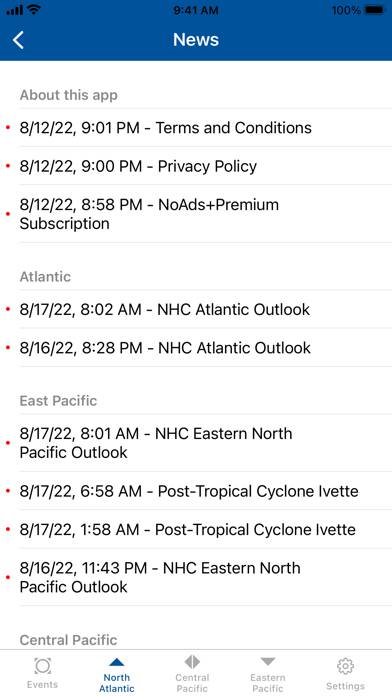 NOAA Center Hurricane App screenshot #6