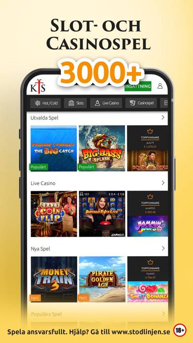 Knight Slots Casino Spel & mer App skärmdump #2