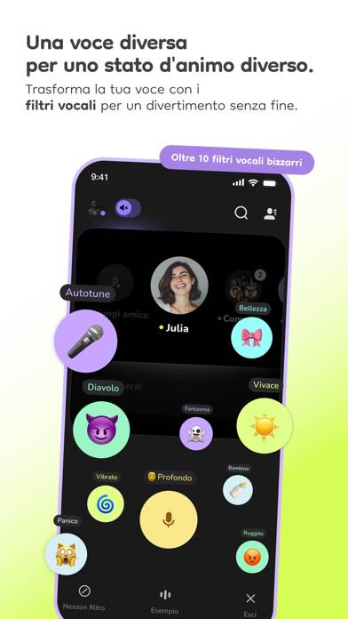 buz - voice connects immagine dello schermo