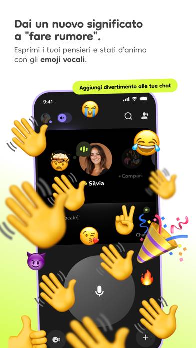 Buz Schermata dell'app